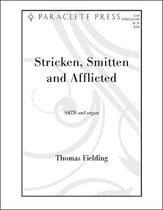 Stricken, Smitten and Afflicted SATB choral sheet music cover